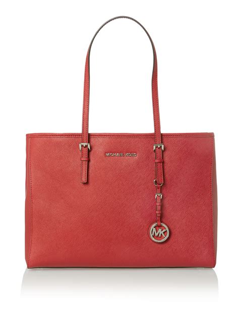 michael kors jet set travel red